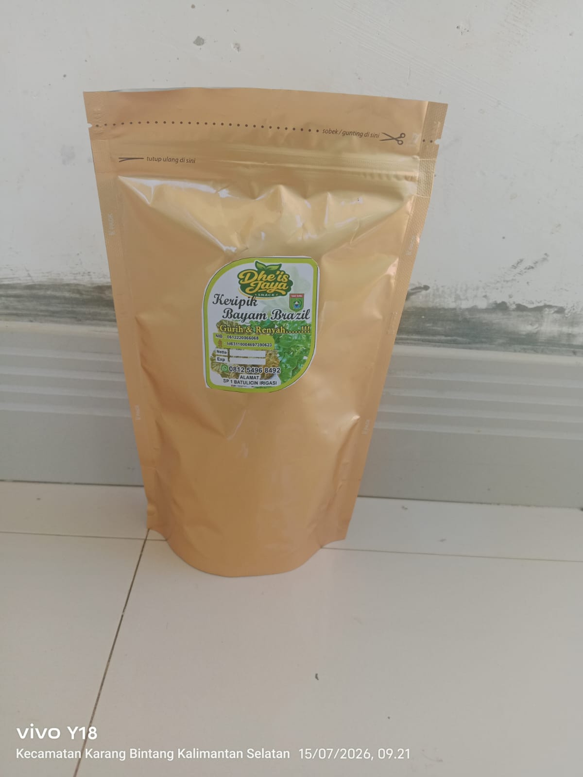 Keripik Bayam Brazil